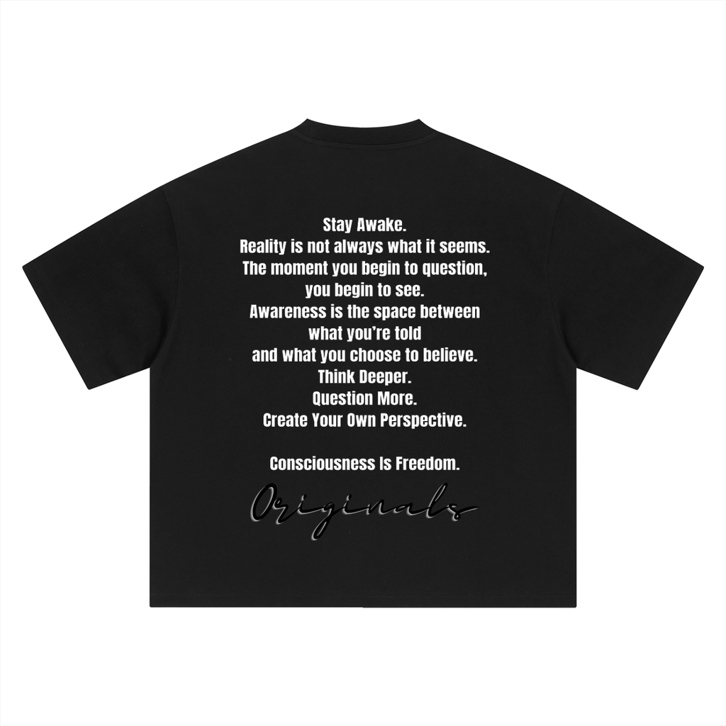 Consciousness Boxy Oversized T-Shirt