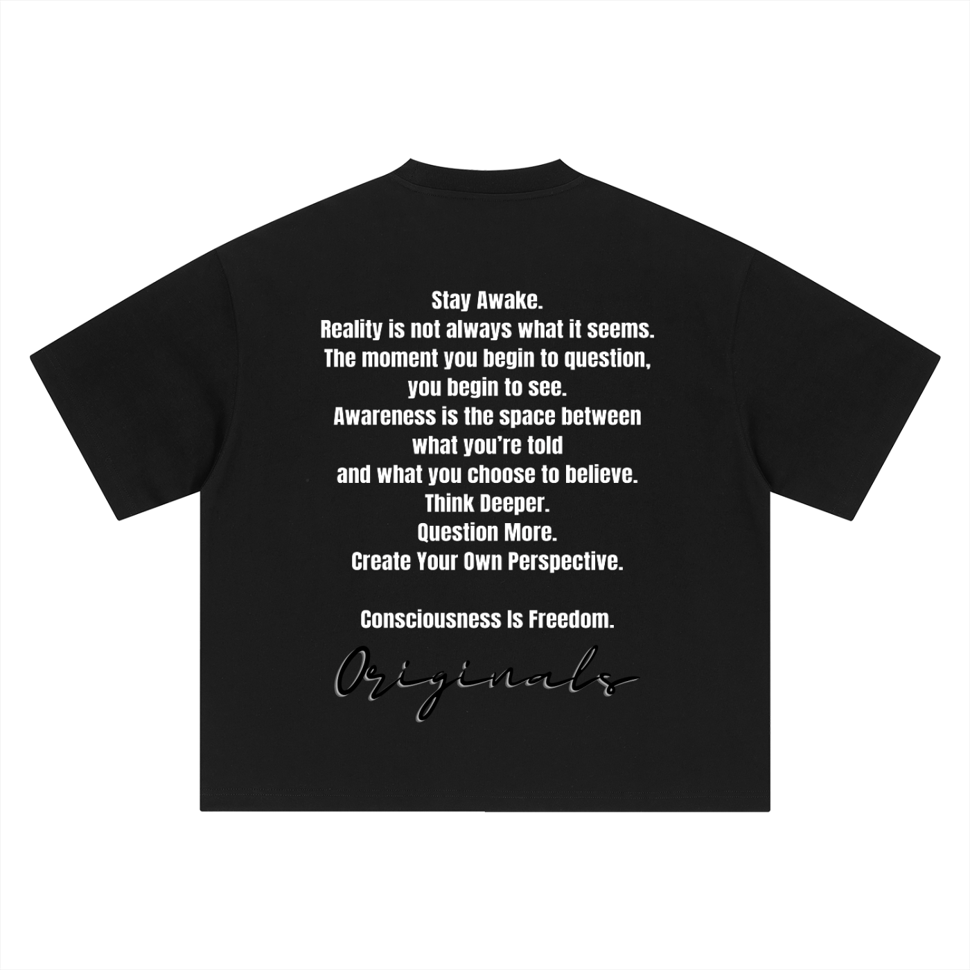 Consciousness Boxy Oversized T-Shirt