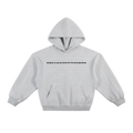 BKN™ Contrast-Stitched Boxy Fleece Hoodie