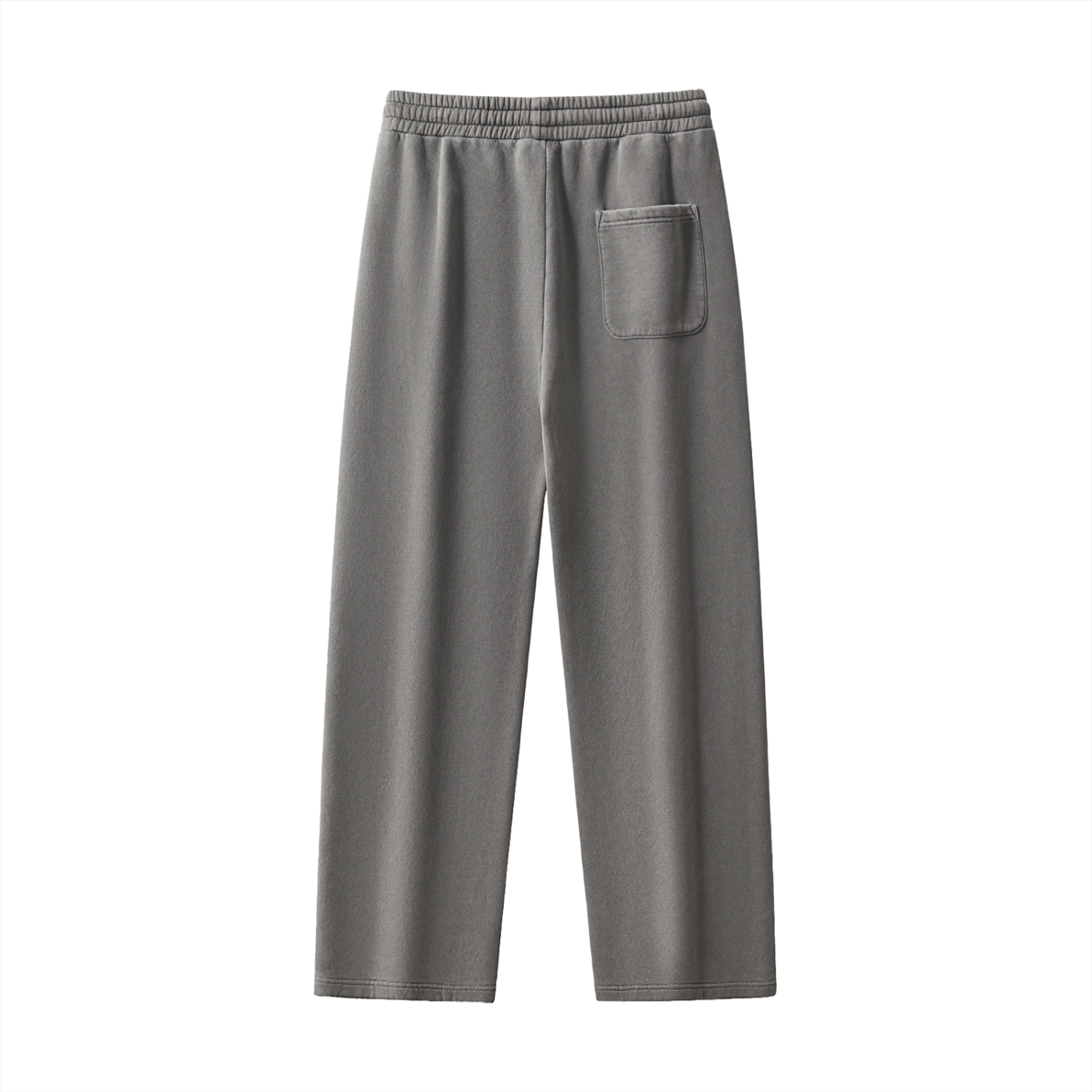 $ Frayed Enzyme Washed Fleece Sweatpants