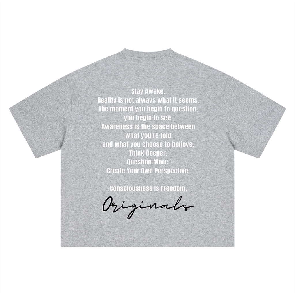 Consciousness Boxy Oversized T-Shirt