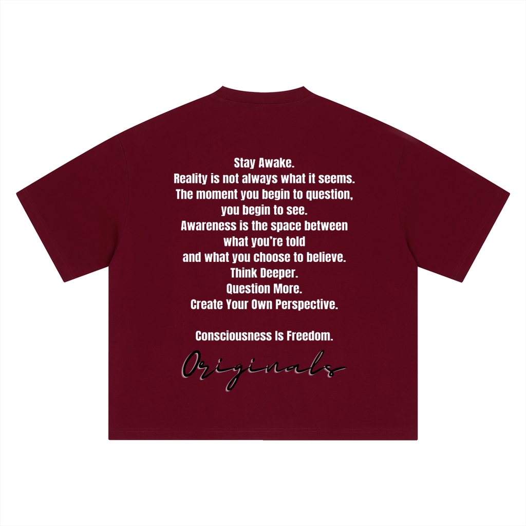 Consciousness Boxy Oversized T-Shirt
