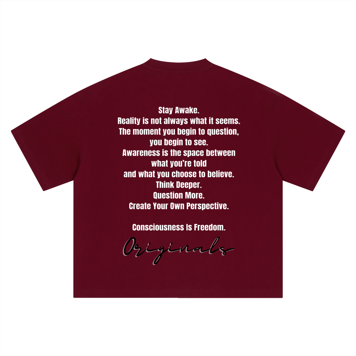 Consciousness Boxy Oversized T-Shirt
