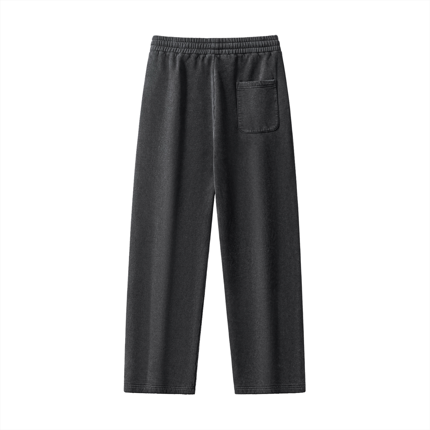 $ Frayed Enzyme Washed Fleece Sweatpants